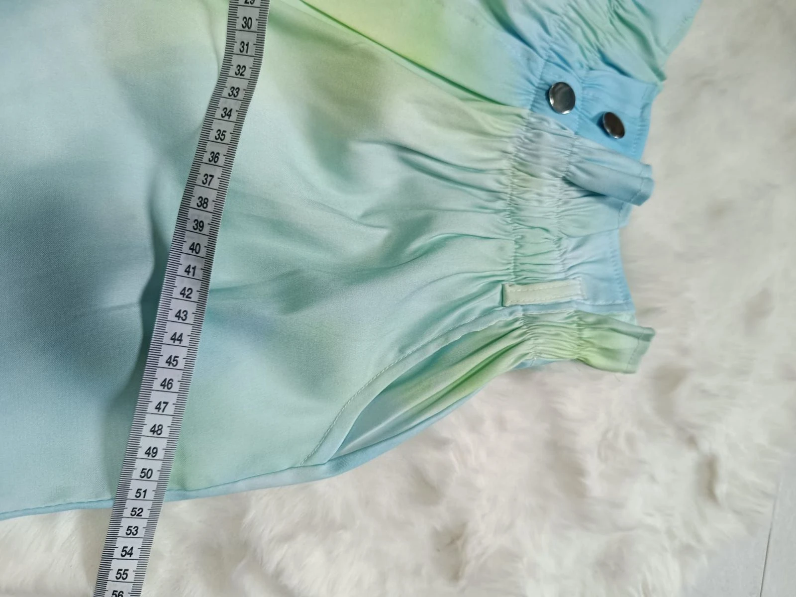 short tie-dye azul y verde - short tie-dye bleu et vert – photo 6